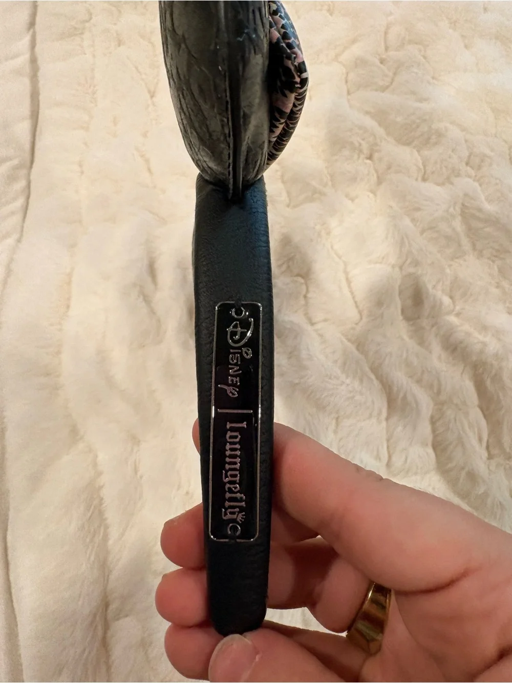 Loungefly Disney Animal Kingdom Black and Pink Minnie Mouse Ears Headband NWT